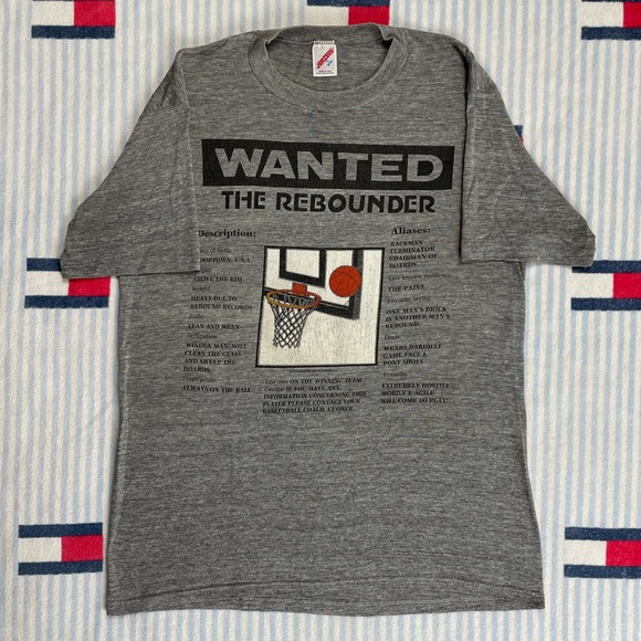 Vintage Basketball The Rebounder short sleeve tee shirt - Picture 1 of 6